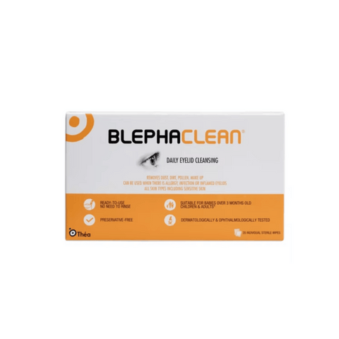 Blephaclean Eyelid Cleansing Wipes 20 Pack