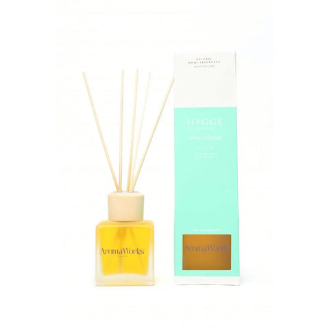 AromaWorks Hygge Reed Diffuser - Renew Basil and Mandarin
