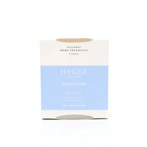 AromaWorks Hygge Candle - Revive Amyris & Bergamot 220g