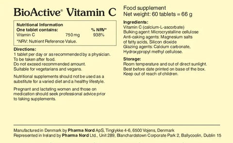 Pharma Nord BioActive Vitamin C 60 Tablets