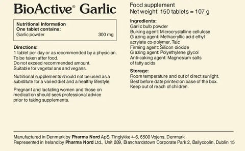 Pharma Nord BioActive Garlic 150 Tablets