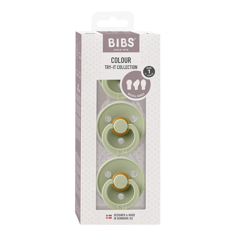 BIBS Colour Pacifier New Baby Try-It Collection