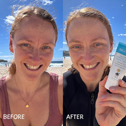 MooGoo Natural Tinted Face Cream SPF 40