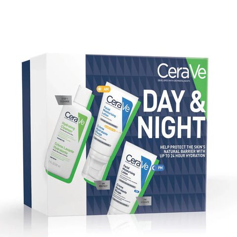 Cerave Nighttime Routine CERAVE DAY TO NIGHT FACIAL HYDRATION SET