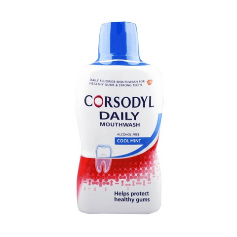 Corsodyl Daily Mouthwash Cool Mint 500ml