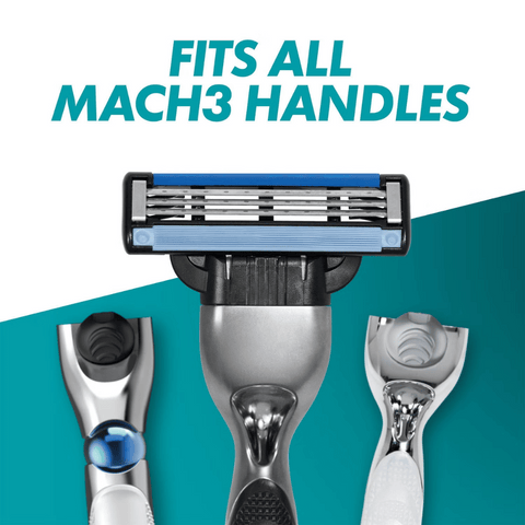 Gillette Mach3 Razor Blades 4's