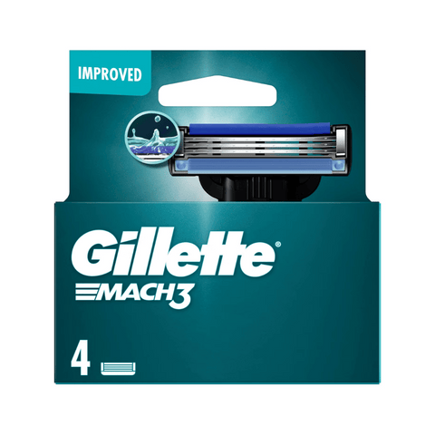 Gillette Mach3 Razor Blades 4's