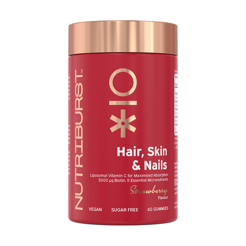 Nutriburst Biotin Powerplus Hair, Skin, Nails - 60 gummies