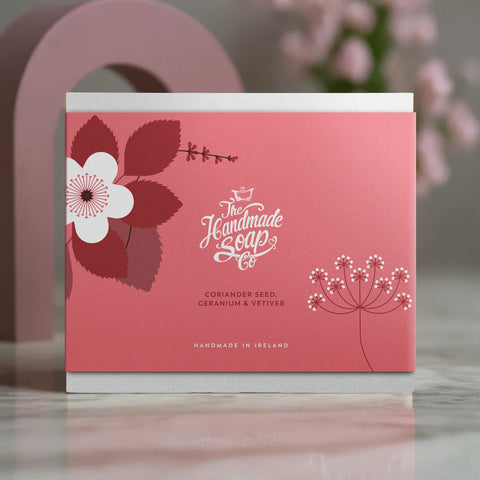 THE HANDMADE SOAP - CORIANDER, GERANIUM & VETIVER GIFTSET