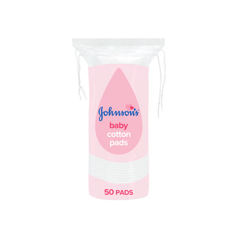 Johnson's Baby Cotton Pads 50pk