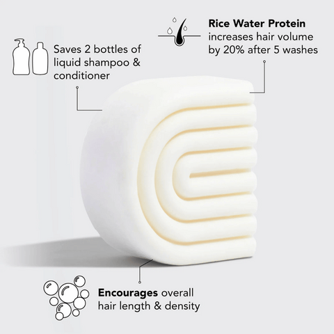 Kitsch Rice Water Protein Solid Conditioner Bar