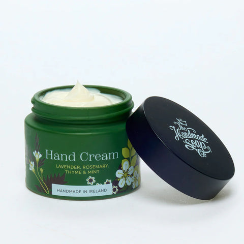 Handmade Soap Hand Cream - Lavender, Rosemary, Thyme & Mint 50g