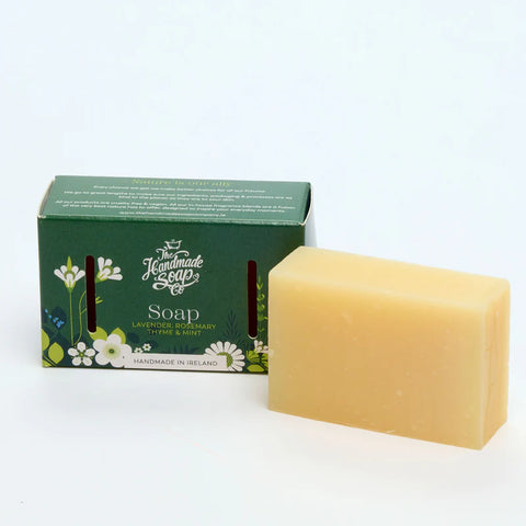 Handmade Soap - Lavender, Rosemary, Thyme & Mint 100g