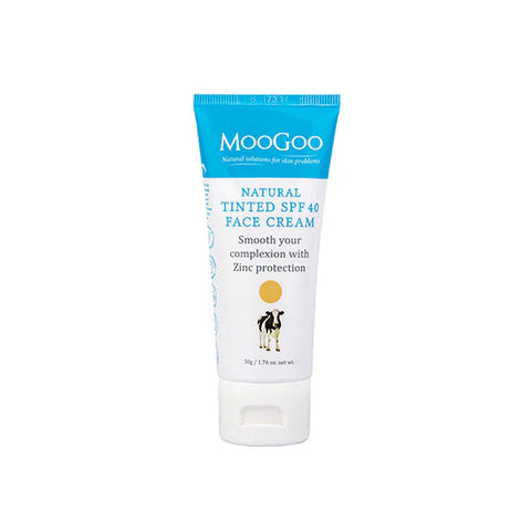 MooGoo Natural Tinted Face Cream SPF 40