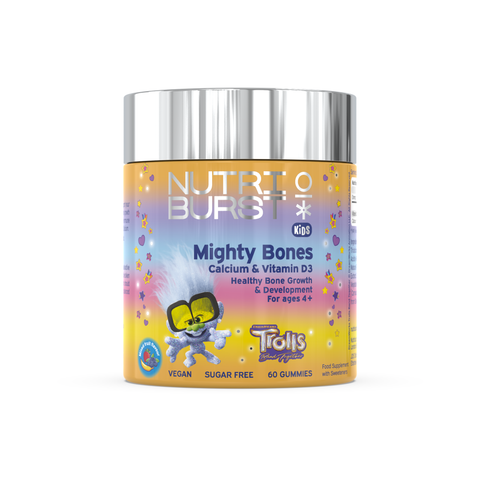 Nutriburst Trolls And Minions Calcium/ Vit D3 - Mighty Bones