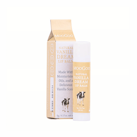 MooGoo Edible Lip Balm 5g - Vanilla Dream