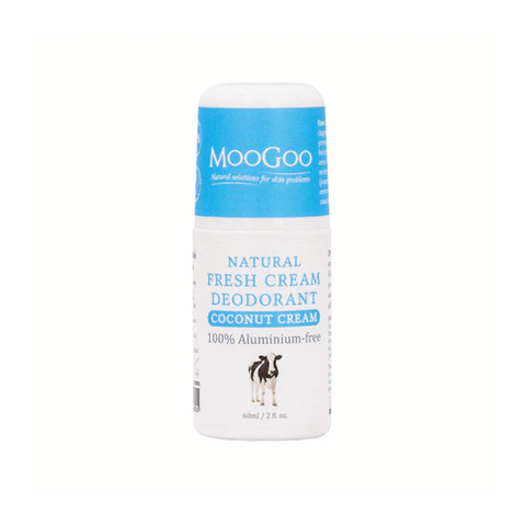 MooGoo Fresh Cream Deodorant 60ml - Coconut Cream