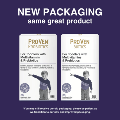 ProVen Probiotics For Toddlers with Multivitamins & Prebiotics - 30 Day Supply