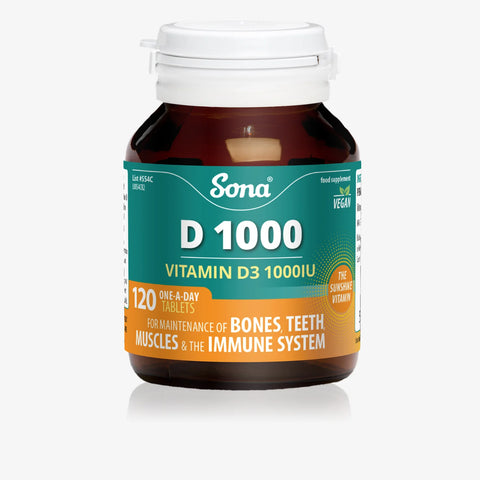 Sona Vitamin D1000 Tablets