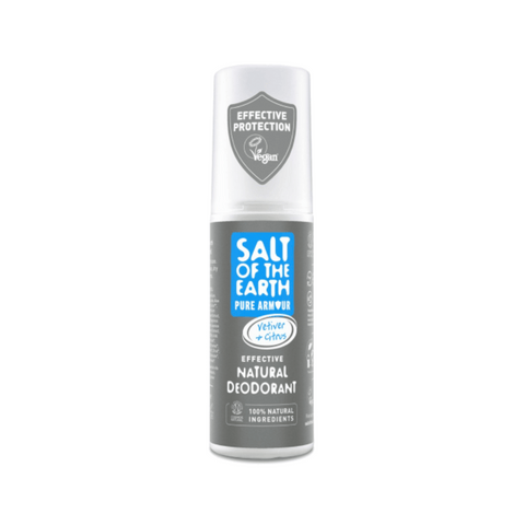 Salt Of The Earth Pure Armour For Men Deodorant Spray 100ml