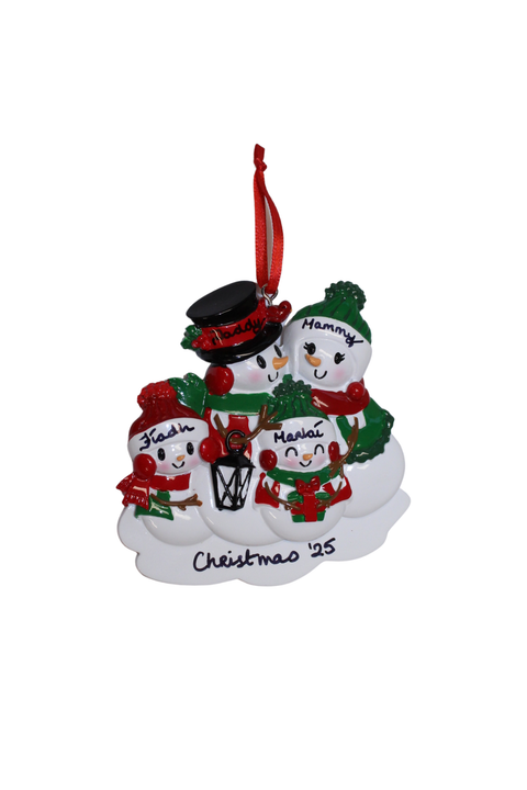 Christmas Decorations - Personalisation Available