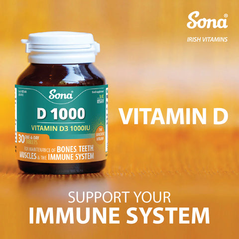 Sona Vitamin D1000 Tablets
