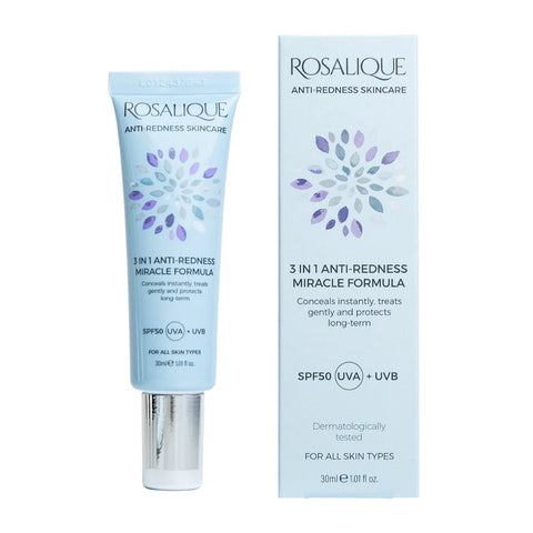 ROSALIQUE ROSALIQUE 3IN1 ANTI REDNESS MIRACLE FORMULA 30ML