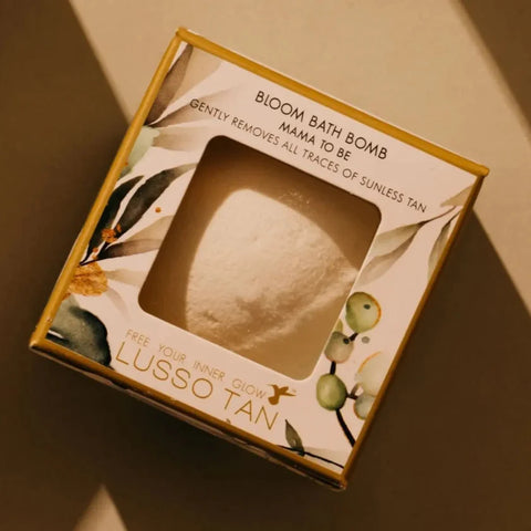 Lusso Tan Eraser Bath Bomb – Bloom Mama To Be