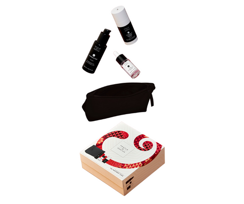 Pestle Mortar Treatment Icons Set