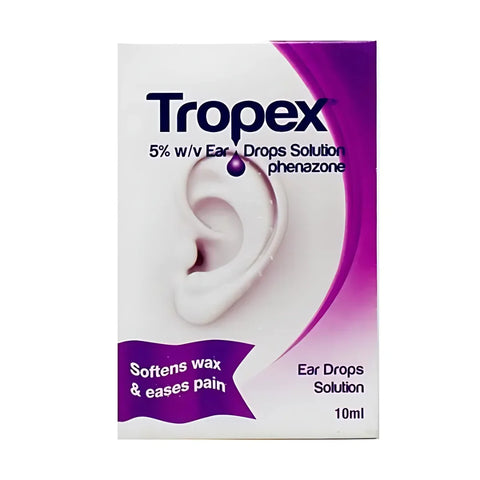 Tropex Phenazone Ear Drops Solution 10ml