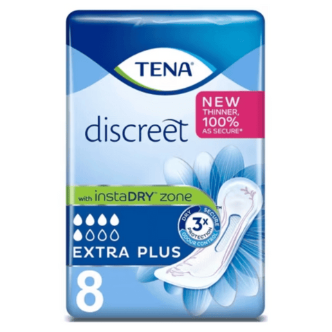 TENA Lady Discreet Extra Plus 8's