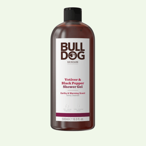 Bulldog Black Pepper & Vetiver Shower Gel 500ml