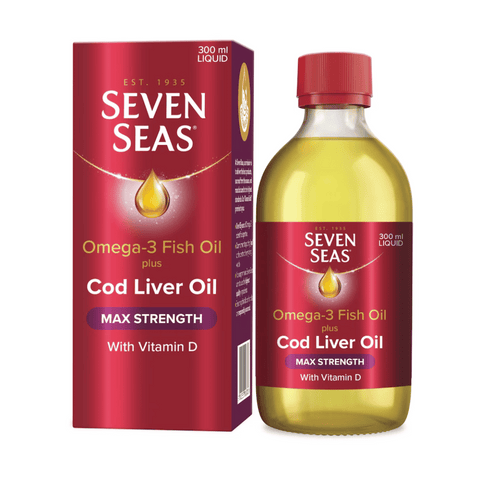 Seven Seas Cod Liver Oil Maximum Strength 300ml