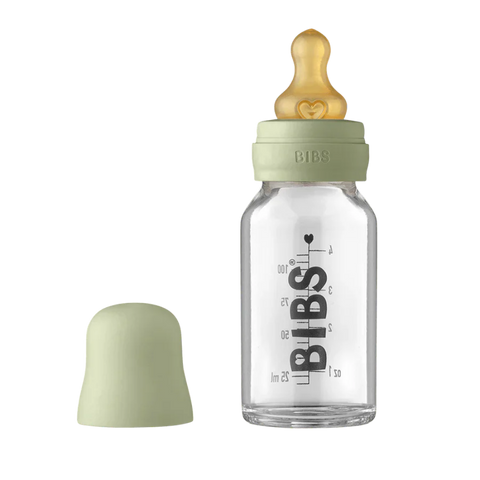 BIBS Baby glass Bottle Complete Set