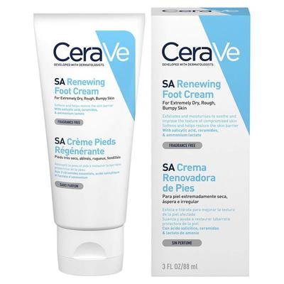 CeraVe SA Renewing Foot Cream