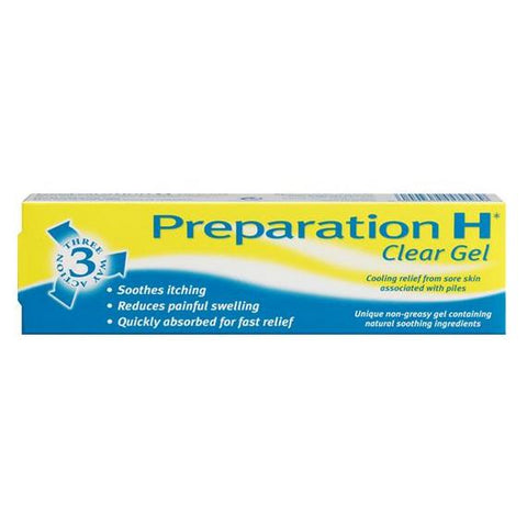 Preparation H Clear gel