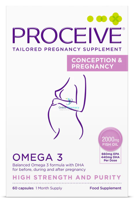 Proceive Pregnancy Omega-3 - 60 Capsules