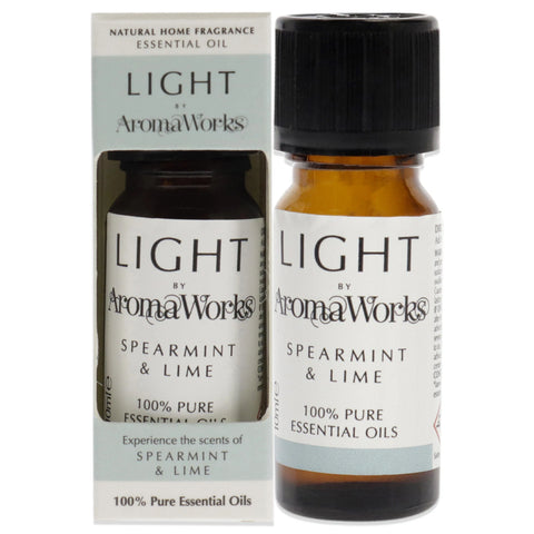 AromaWorks Light Spearmint & Lime Essential Oil 10ml