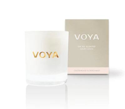 Voya Oh So Scented Cedarwood & Bergamot Candle 160g